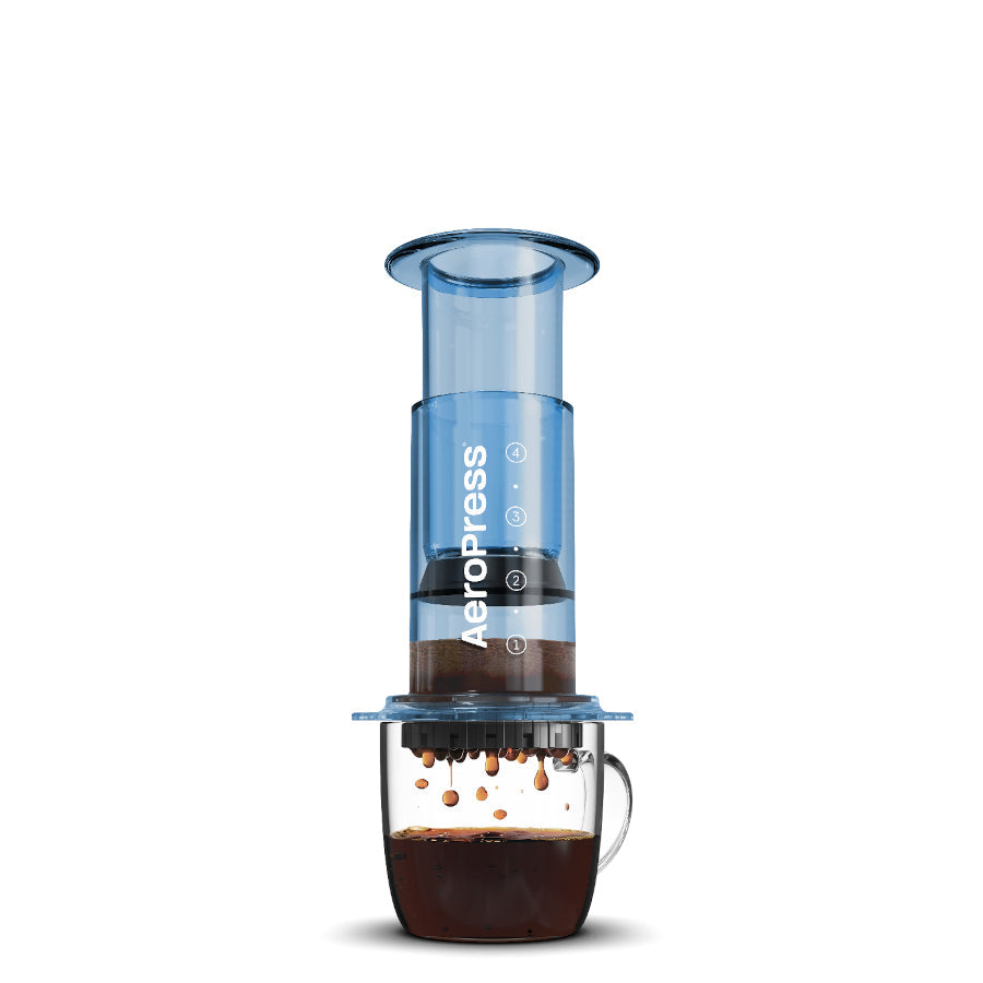 Aeropress Clear Blue