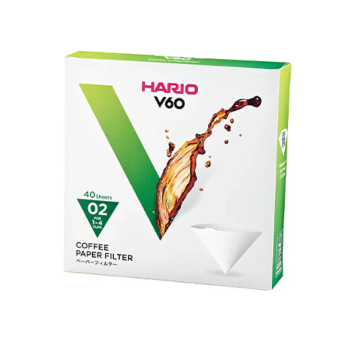 Filtro de papel - Hario v60-02 (40 un)