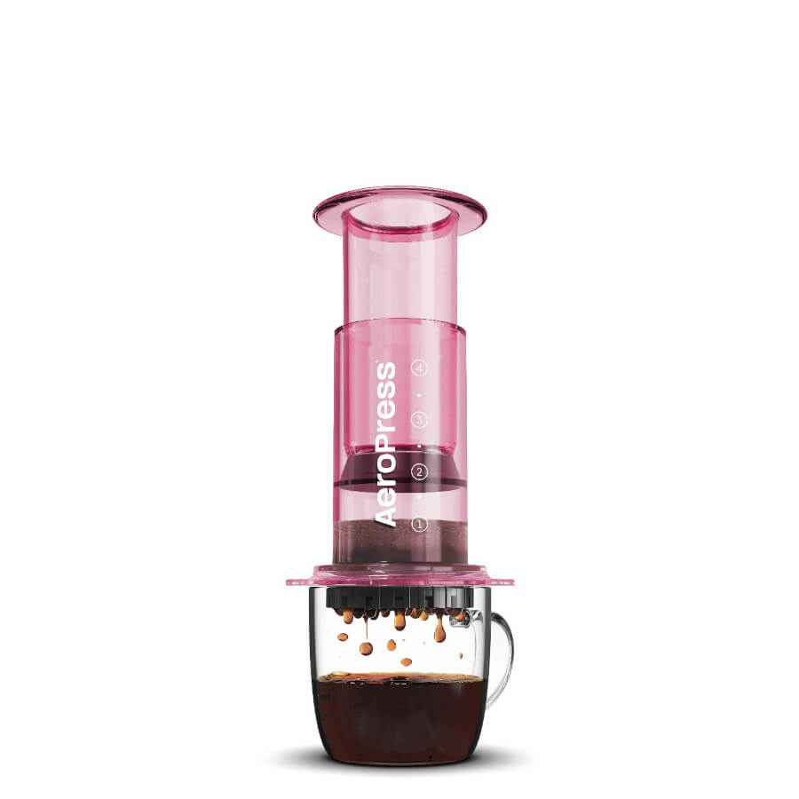 Aeropress Clear Pink