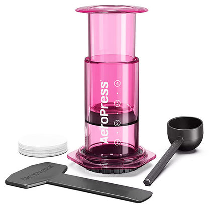 Aeropress Clear Pink